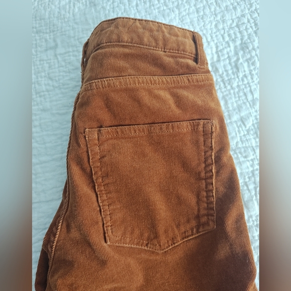 High waisted corduroy pants - Picture 3 of 3